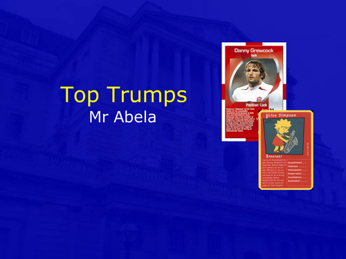 Creating a Top Trumps Database