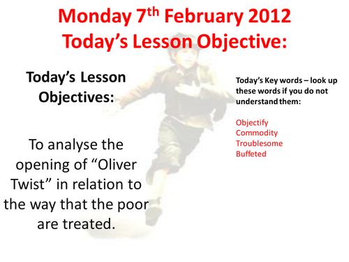 Oliver Twist Lesson PP How the Poor Are Treated