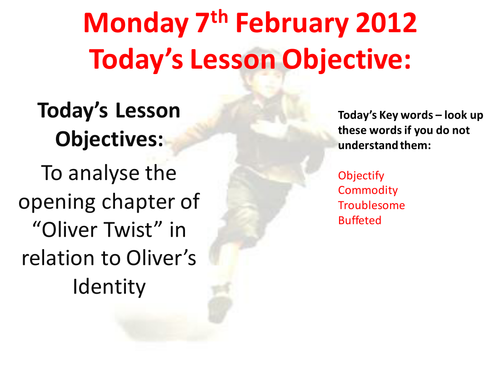 Chapter 1 Oliver twist Full Lesson PP