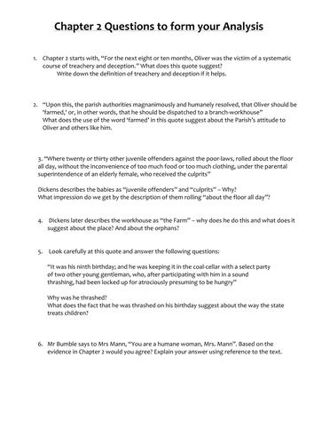 Oliver Twist – How to write PEA chains