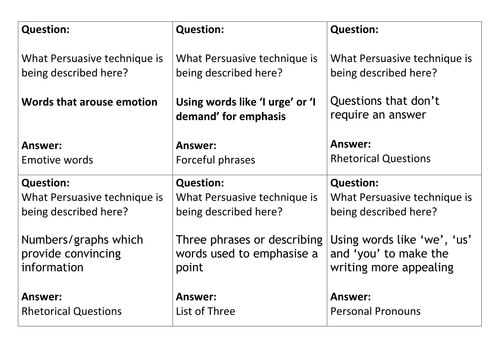 examples of rhetorical questions in persuasive writing