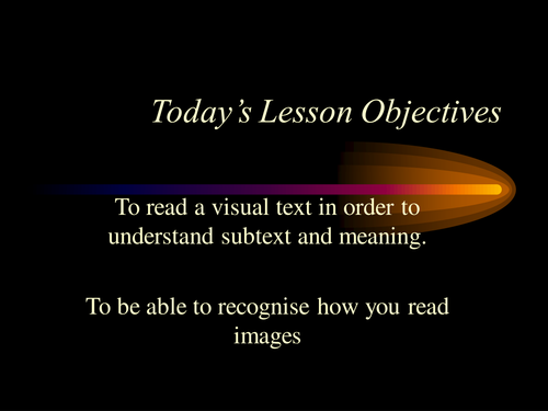 Mags – Lesson PP Reading Visual Texts Full lesson