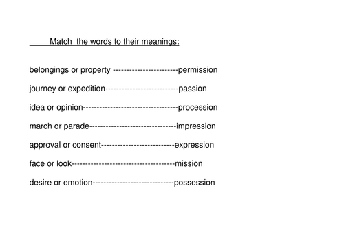 ssion matching