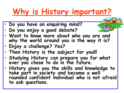 Introduction To Key Stage 3 History Lesson
