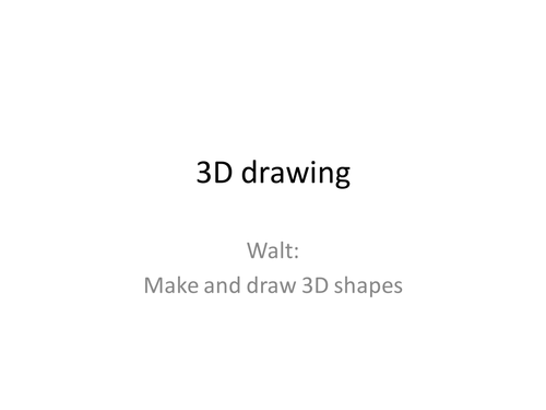 Isometric drawing and building with multilink