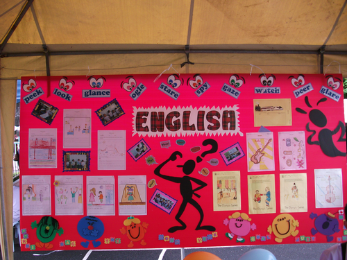 English Display Board