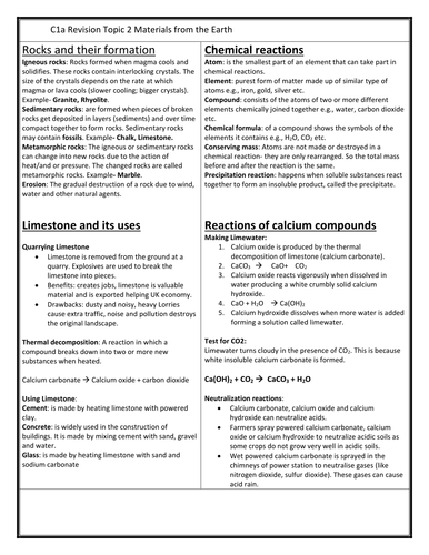 Edexcel 2011 C1 revision