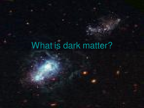 what is dark matter