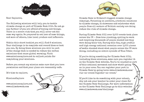 Mission:Explore Climate Week