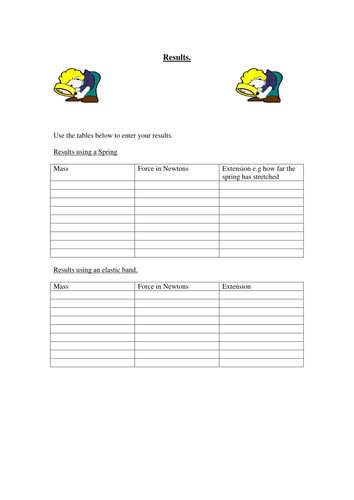 Stretching Springs and Movement