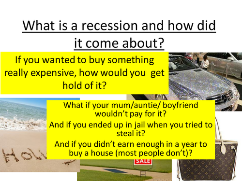 What caused the recession?