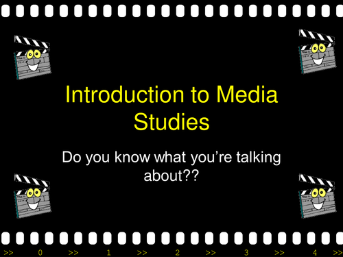Introduction to Media Studies Part 1