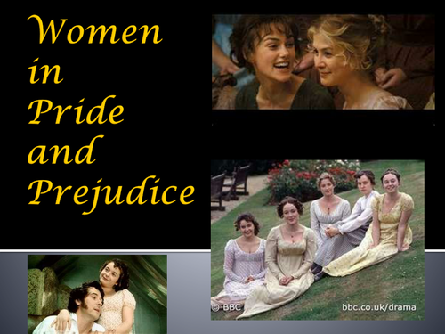 Women in Pride and Prejudice