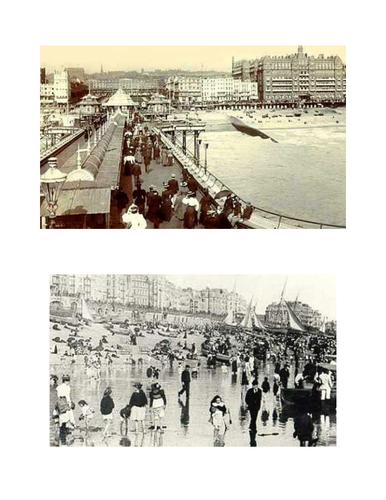 Victorian seaside pictures