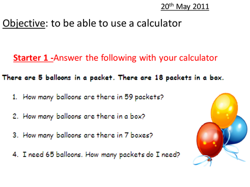 Calculator Fun