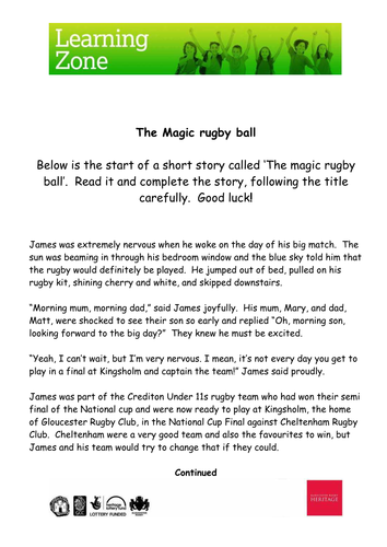 The magic rugby ball