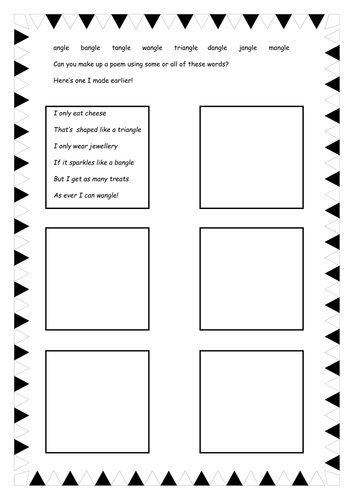 Poems to Write | Teaching Resources