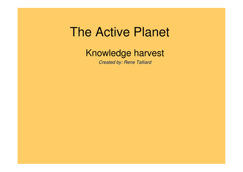 IPC - Active Planet