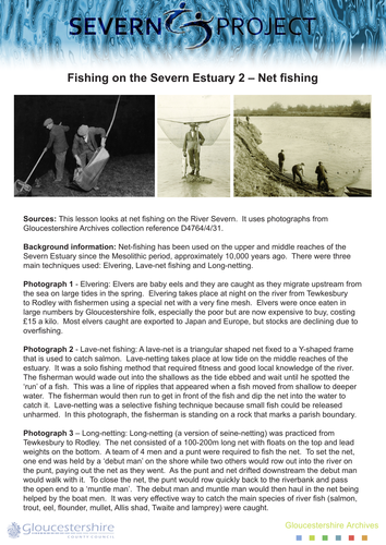 Fishing on the Severn Estuary