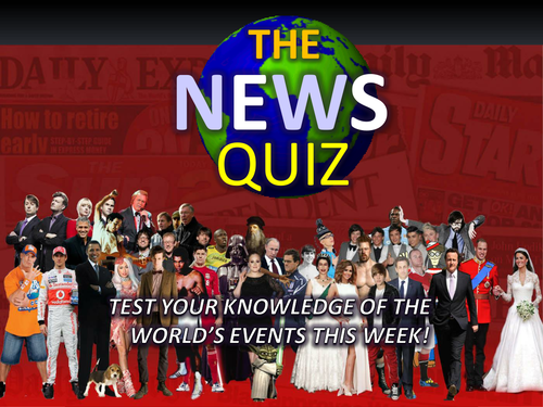 The News Quiz 19th - 23rd March 2012