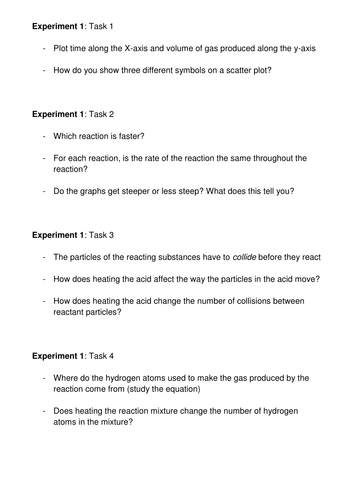 Reaction Rates