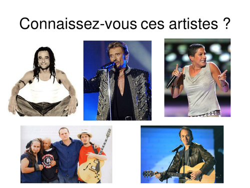 La chanson francophone