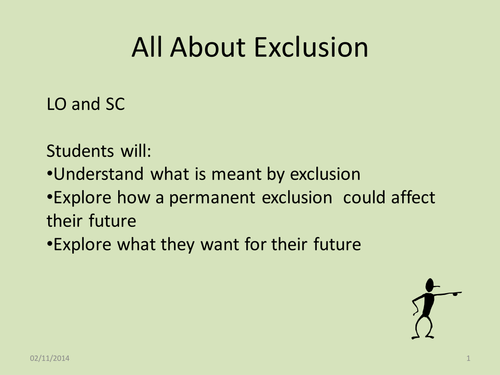 All About Exclusion