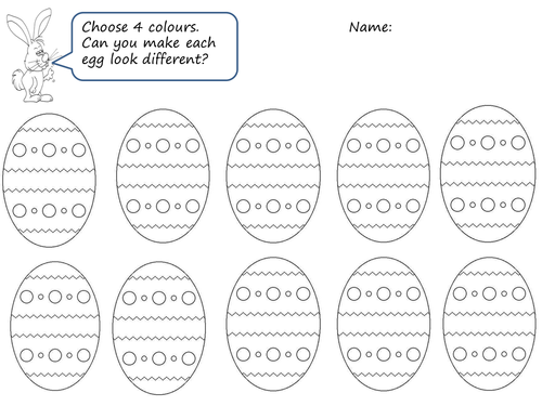 Easter maths challenge by Phil87 - Teaching Resources - TES