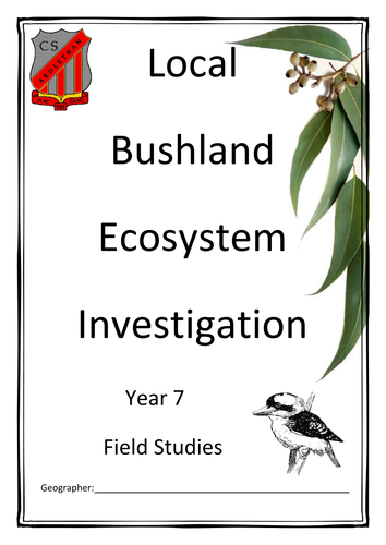 Local Ecosystem Investigation Sheet