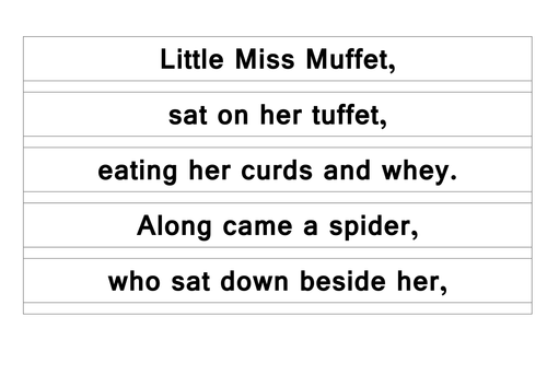 Resources for Nursery rhymes (FS)