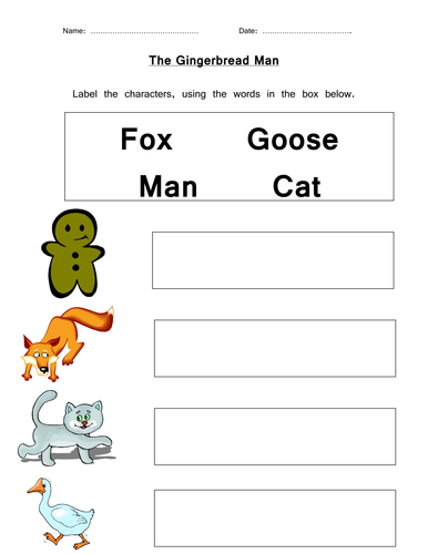 The Gingerbread Man resources | Teaching Resources
