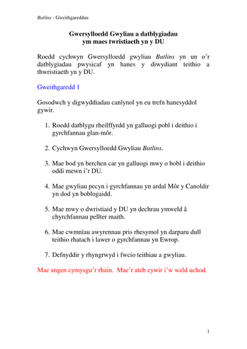 Teithio a Thwristiaeth-Uned 1:Gwersylloedd Gwyliau