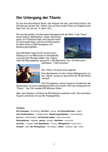 Untergang der Titanic