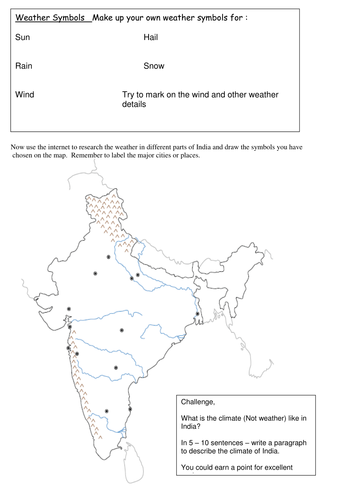 create-a-weather-map-report-of-india-teaching-resources