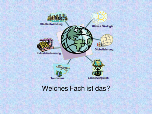 Welches Fach ist das?