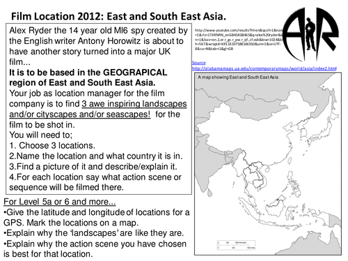 east and south east asia