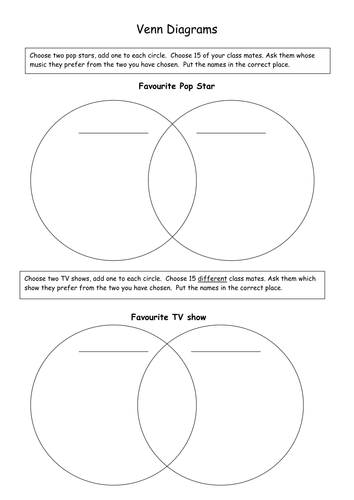 Venn and Carroll Diagrams
