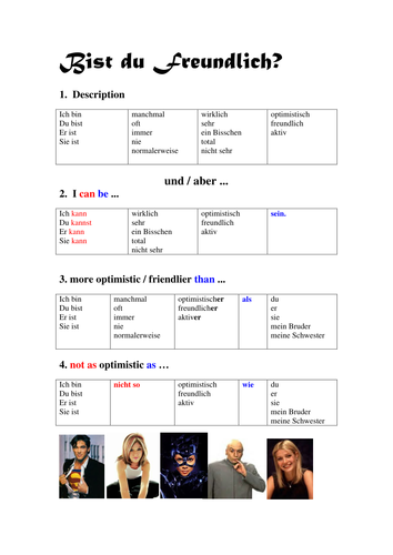 Bist du freundlich?