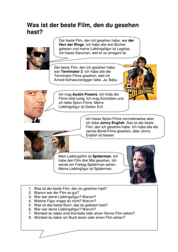 Was ist der beste Film, den du gesehen hast?