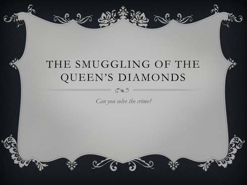 The Smuggling of the Queen's Diamonds