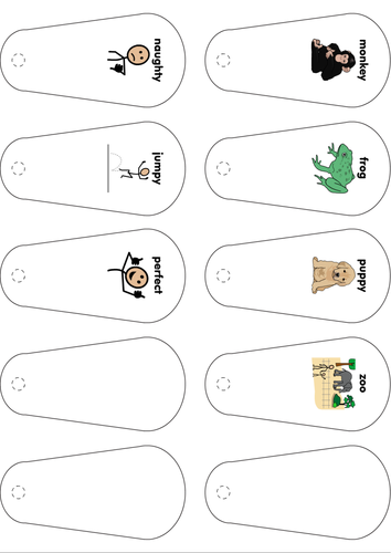 Zoo writing paper picture