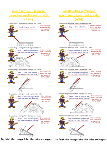 Constructing Triangles - Rainbow Grouping