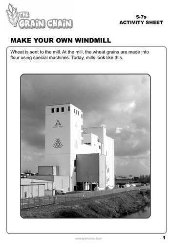 Where does bread come from? The Grain Chain