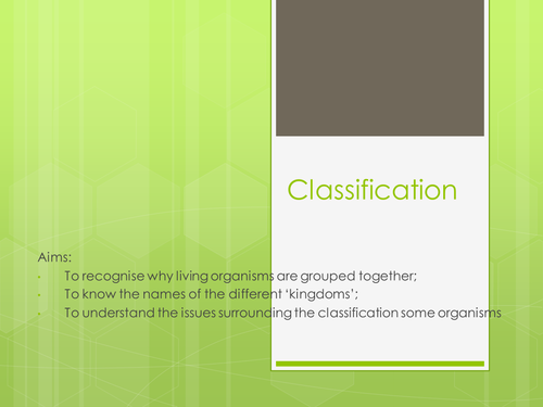 classification ppt