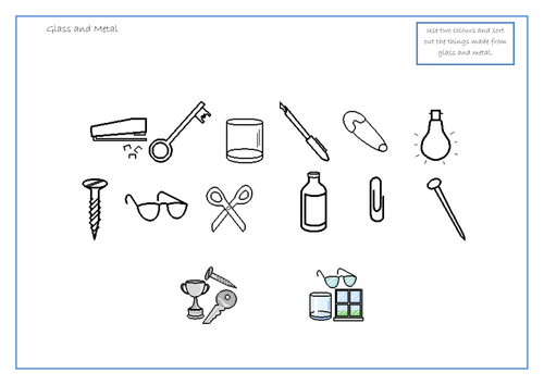 Glass and Metal Sorting