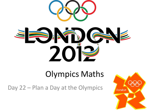 Plan a day at the 2012 Olympics