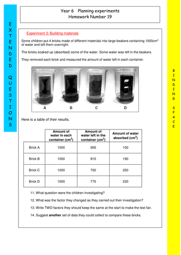 Homework ideas year 2 picture
