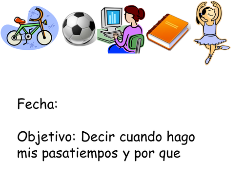 When and why I do my hobbies