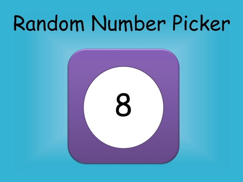 Random Number Picker Generator