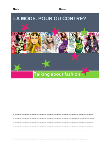 Talking about fashion